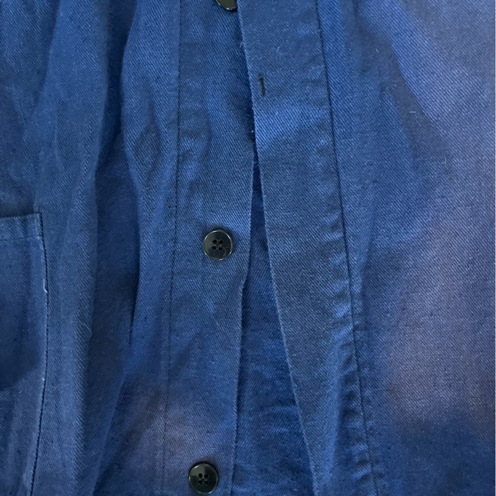 Authentic French chore jacket purchased in Paris. Soft cotton - Picture 5 of 7